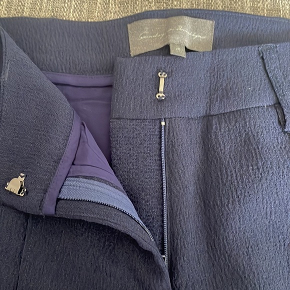 SUNDAY IN BROOKLYN blue lined shorts - Picture 3 of 4